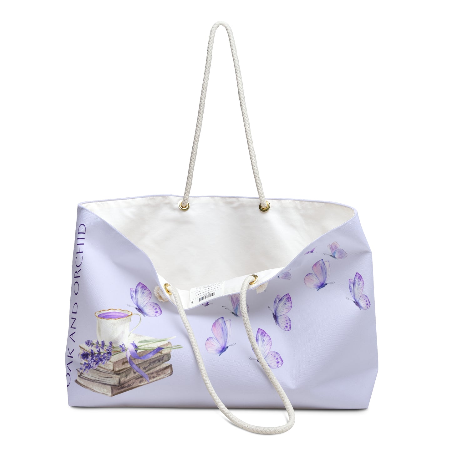 Oak and Orchid Originals - Floral Weekender/Beach Bag