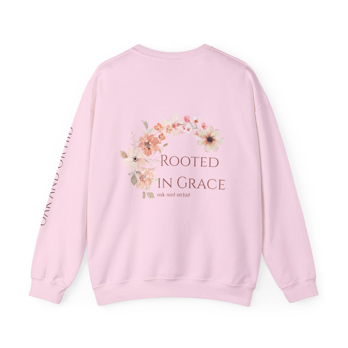 Meadow Musings - Floral Crewneck Sweatshirt - Rooted in Grace