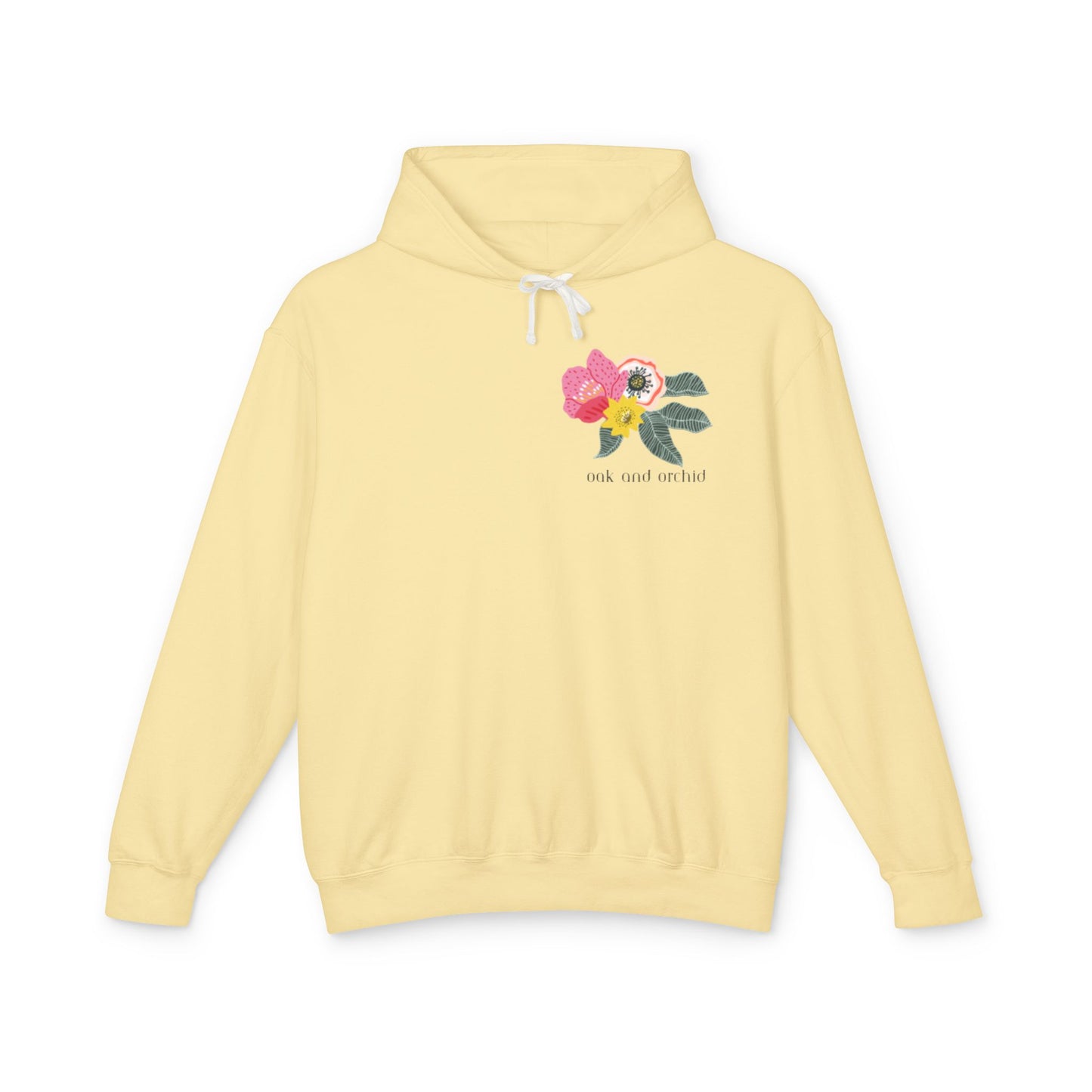 Sugar Petals - Lightweight Hooded Sweatshirt