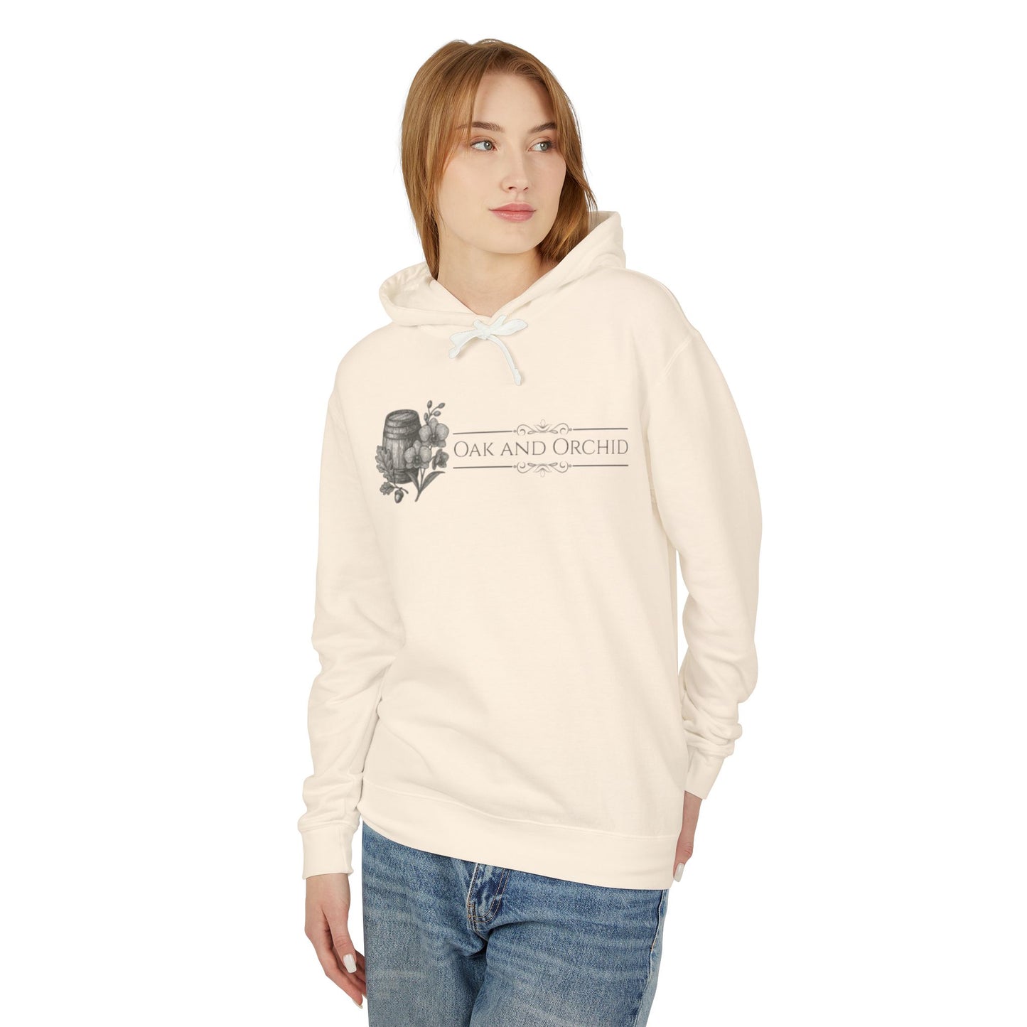 Oak and Orchid Originals - Lightweight Hooded Sweatshirt