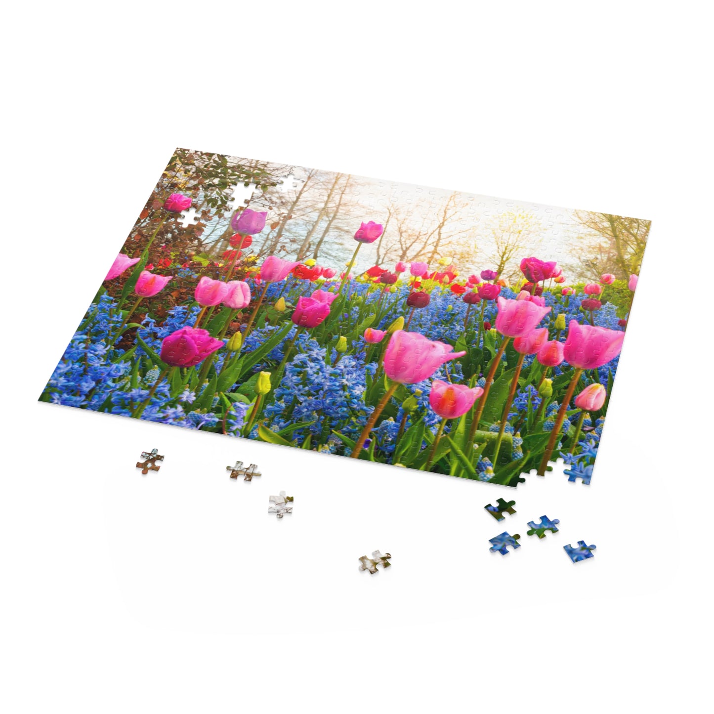 Spring Floral Puzzle Art - 120, 252, 500-Piece Jigsaw