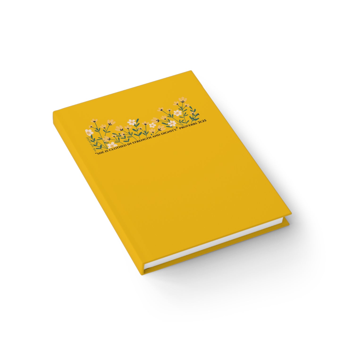 Meadow Musings - Floral Inspirational Journal with Ruled Lines