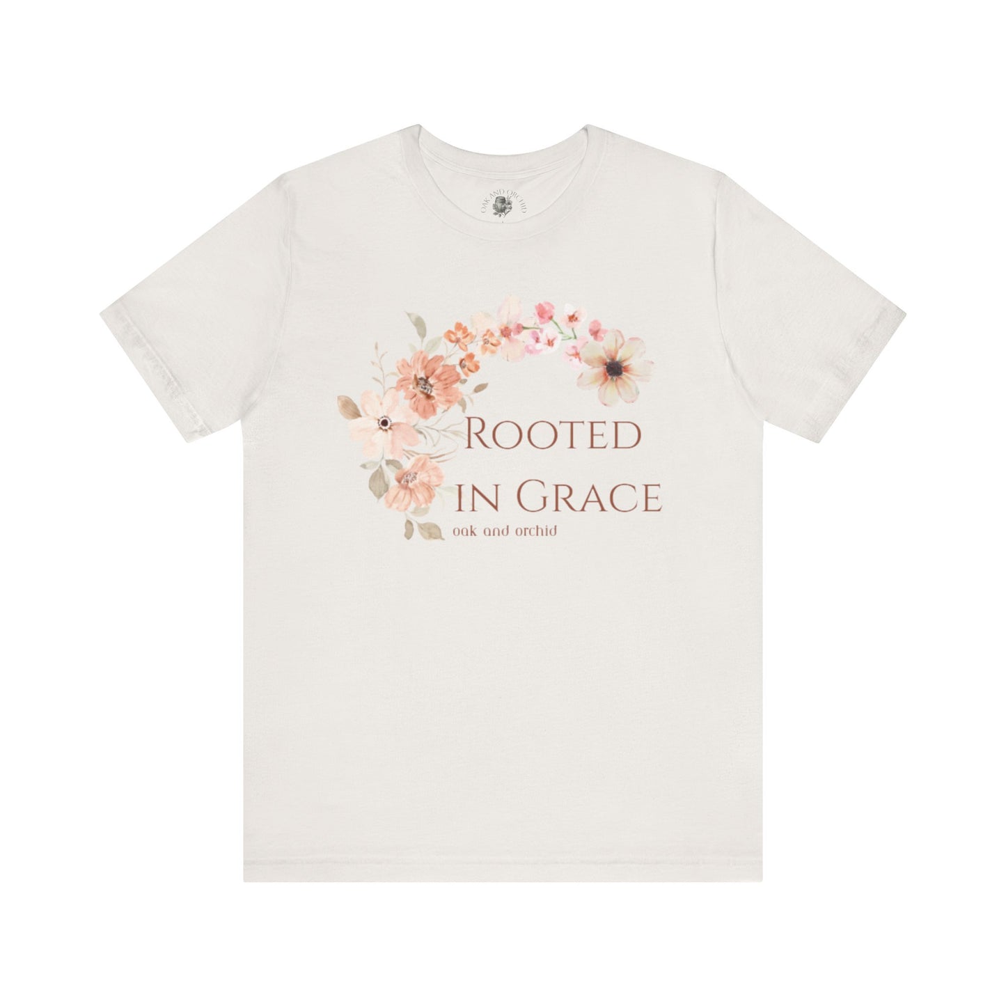 Meadow Musings - Rooted in Grace Floral Tee
