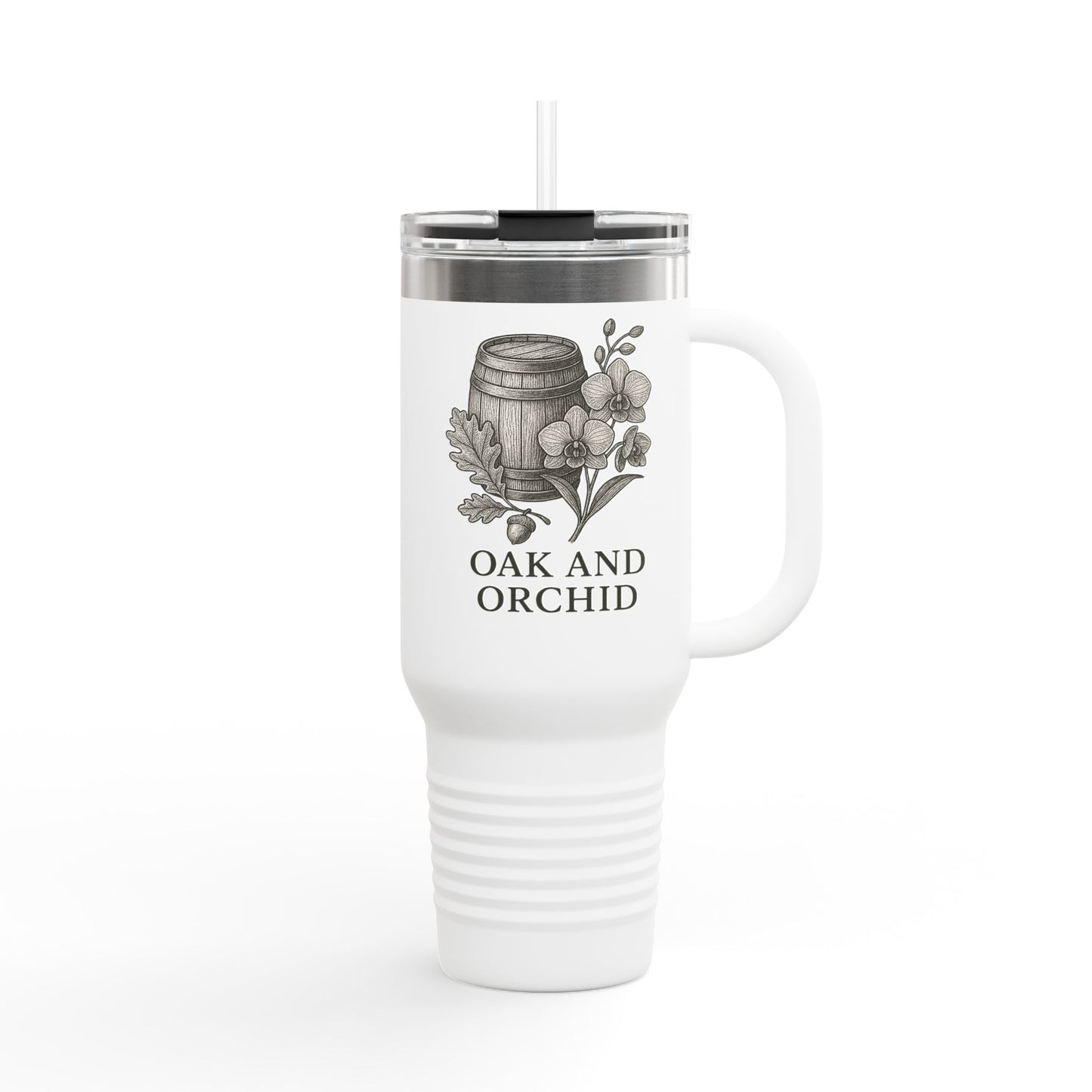 Oak and Orchid - Insulated Travel Mug - 40oz