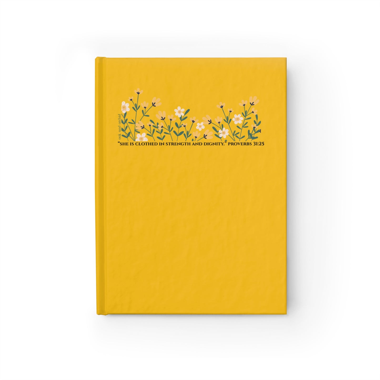 Meadow Musings - Floral Inspirational Journal with Ruled Lines
