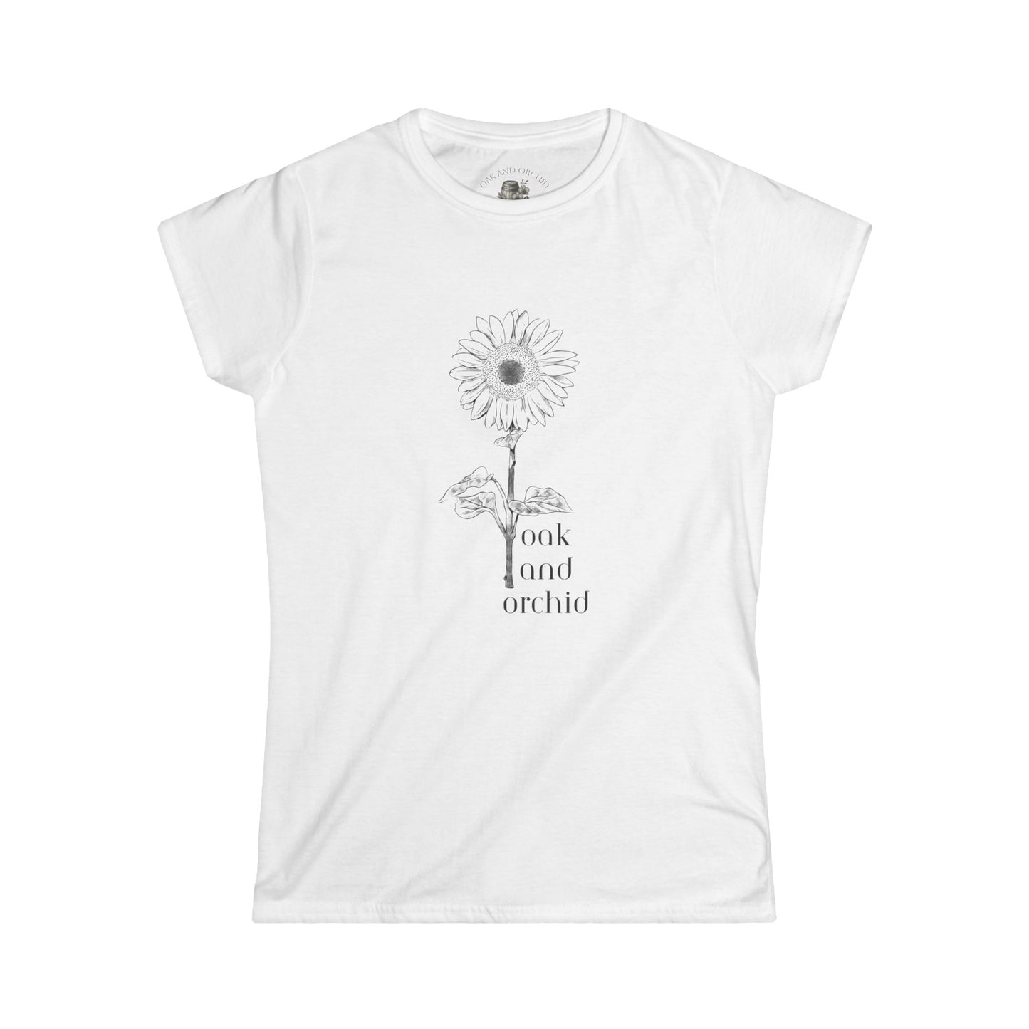 Minimalist Magnolia - Floral Inspiration Tee: Nature Lover Gift, Comfortable Women's Top, Eco-Friendly Fashion, Casual Summer Wear, Birthday Present