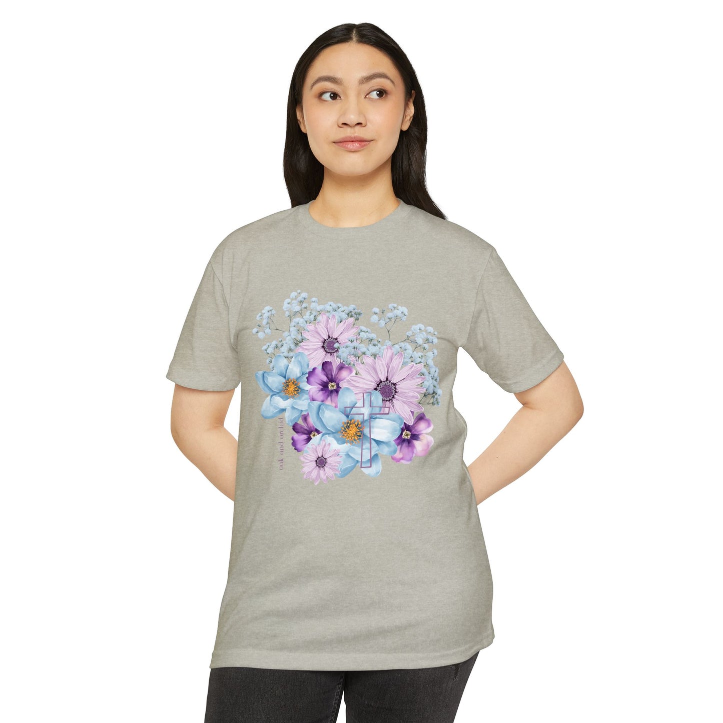Fields of Mercy - Floral Christian Comfort T-Shirt