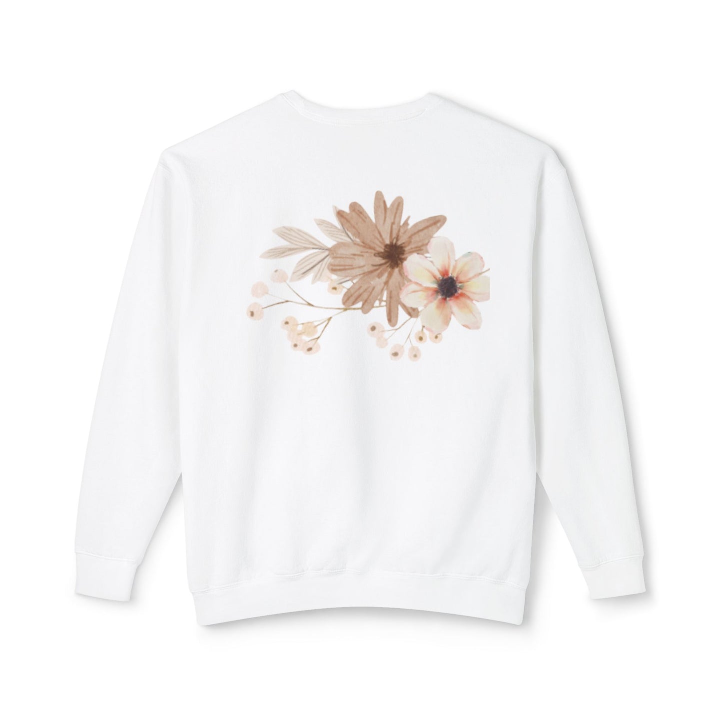 Meadow Musings - Rooted in Grace Floral Crewneck Sweatshirt