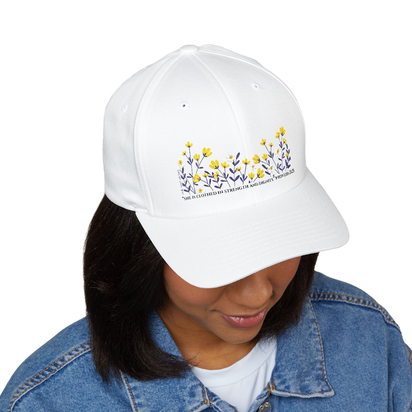 Meadow Musings - Embroidered Floral Hat