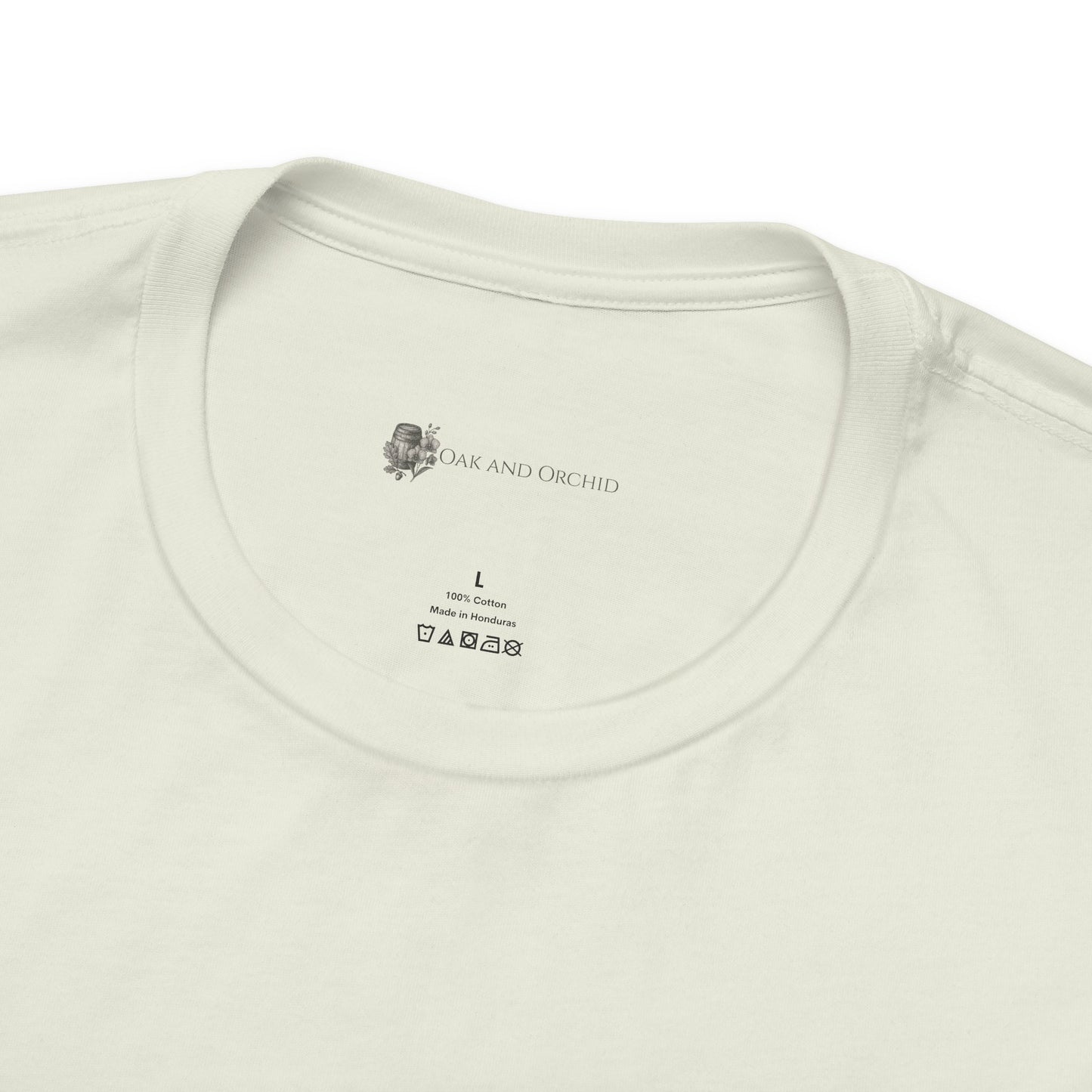 Summer 2025 - Orchard Bloom - Jersey Tee - Live a Walden Life, Nature Lover Shirt, Camping Tee, Adventure Apparel, Eco-Friendly Gift