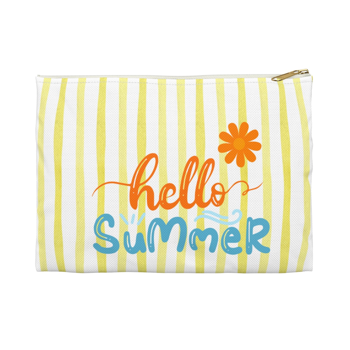 Summer 2025 - Orchard Bloom - Cute Summer Accessory Pouch - Hello Summer Design, Makeup Bag, Travel Organizer, Beach Necessities, Gift for Her