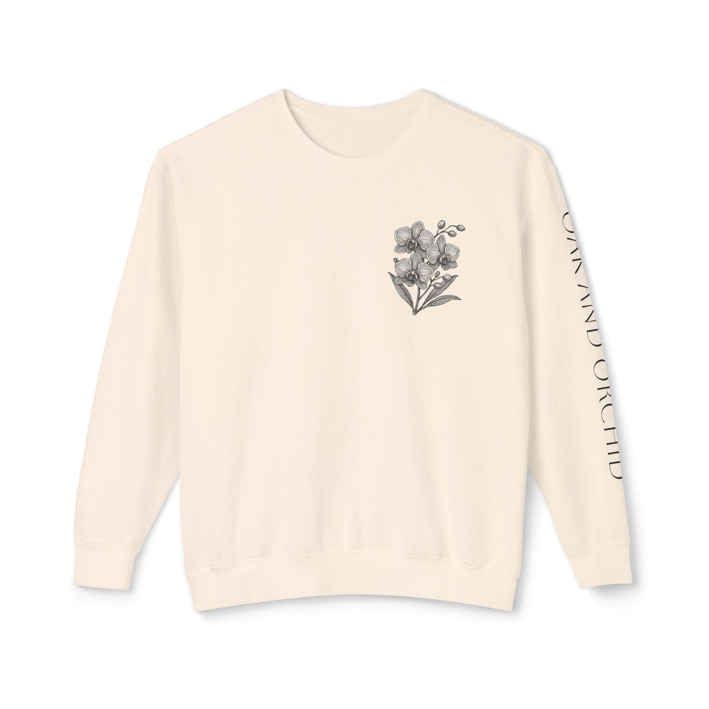 Oak and Orchid Lightweight Crewneck Sweatshirt