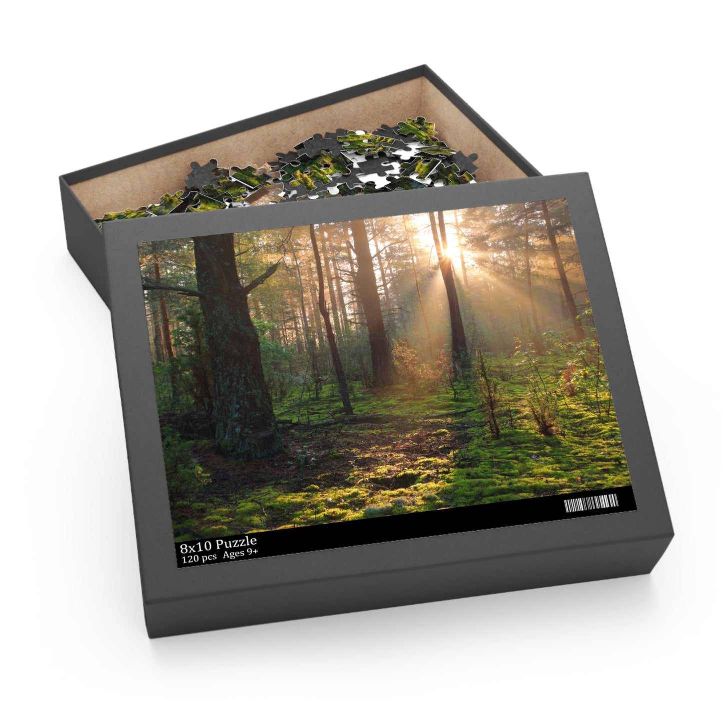 Serene Forest Puzzle - 120, 252, 500 Piece Options