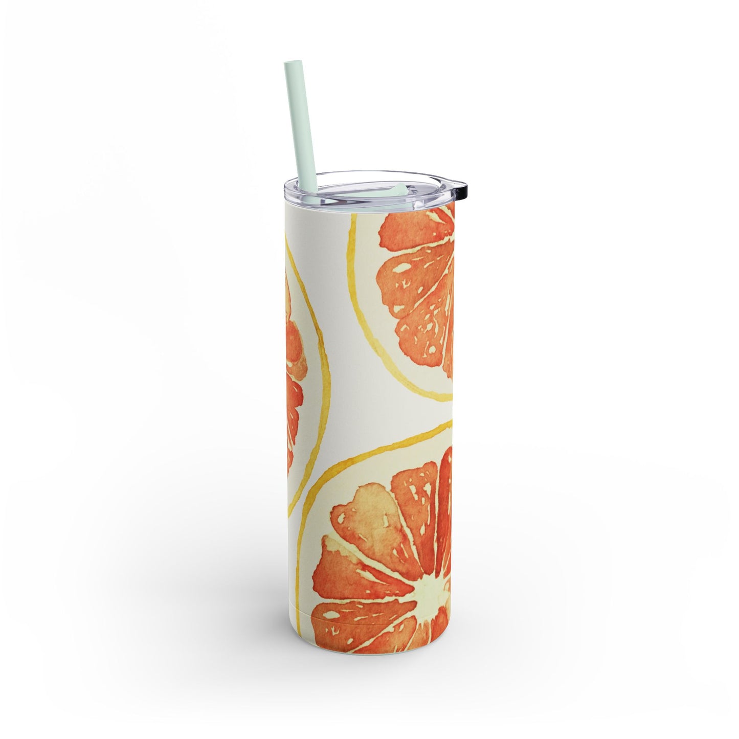 Citrus Mistress - Seaglass Maars Maker Skinny Matte Tumbler, 20oz