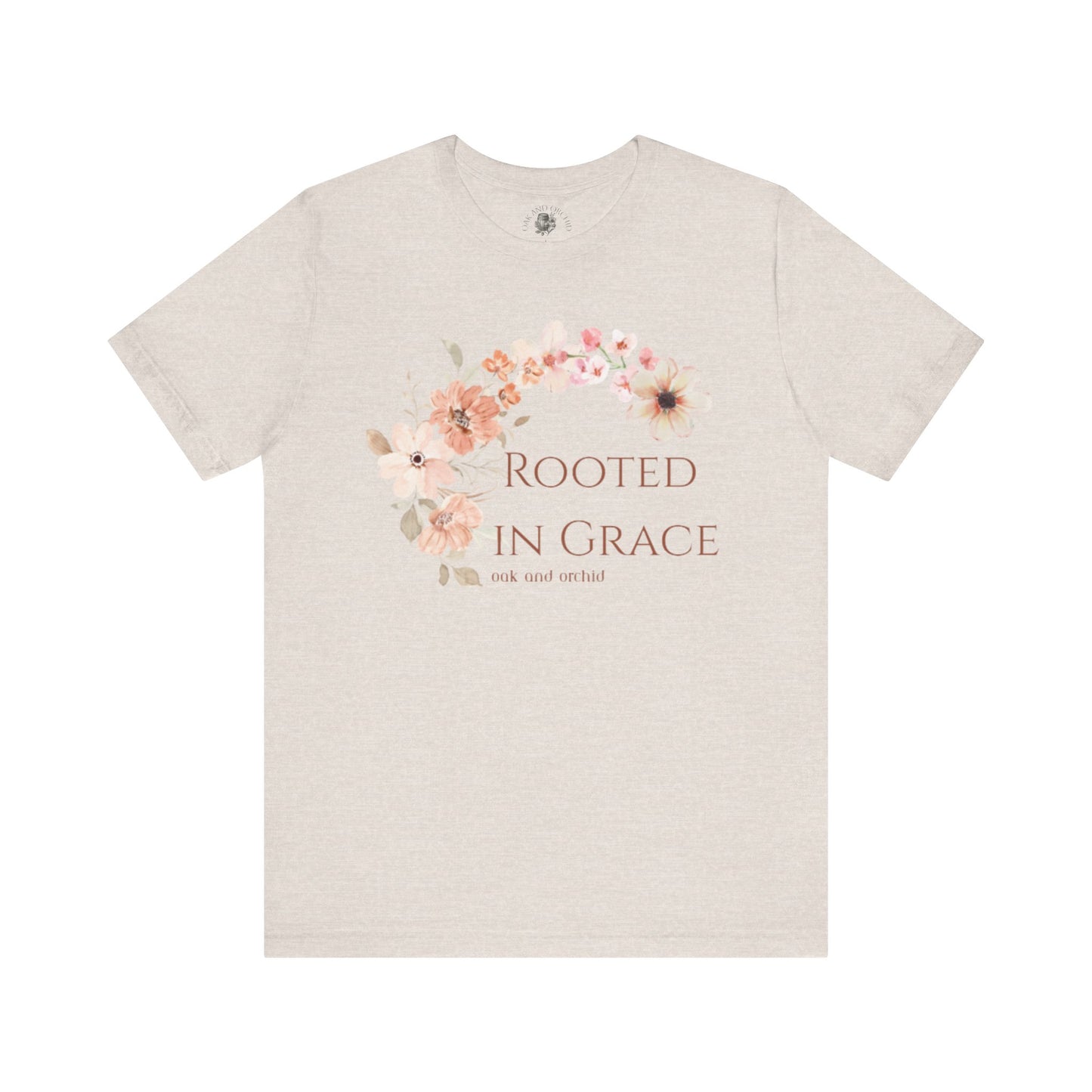 Meadow Musings - Rooted in Grace Floral Tee