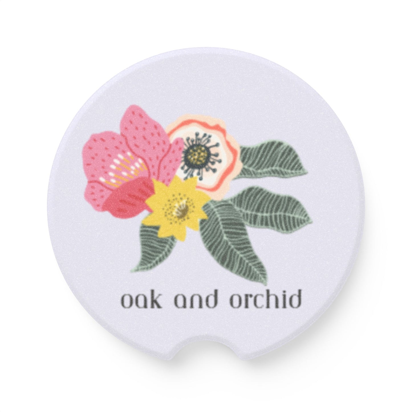 Sugar Petals - Soapstone Car Coaster