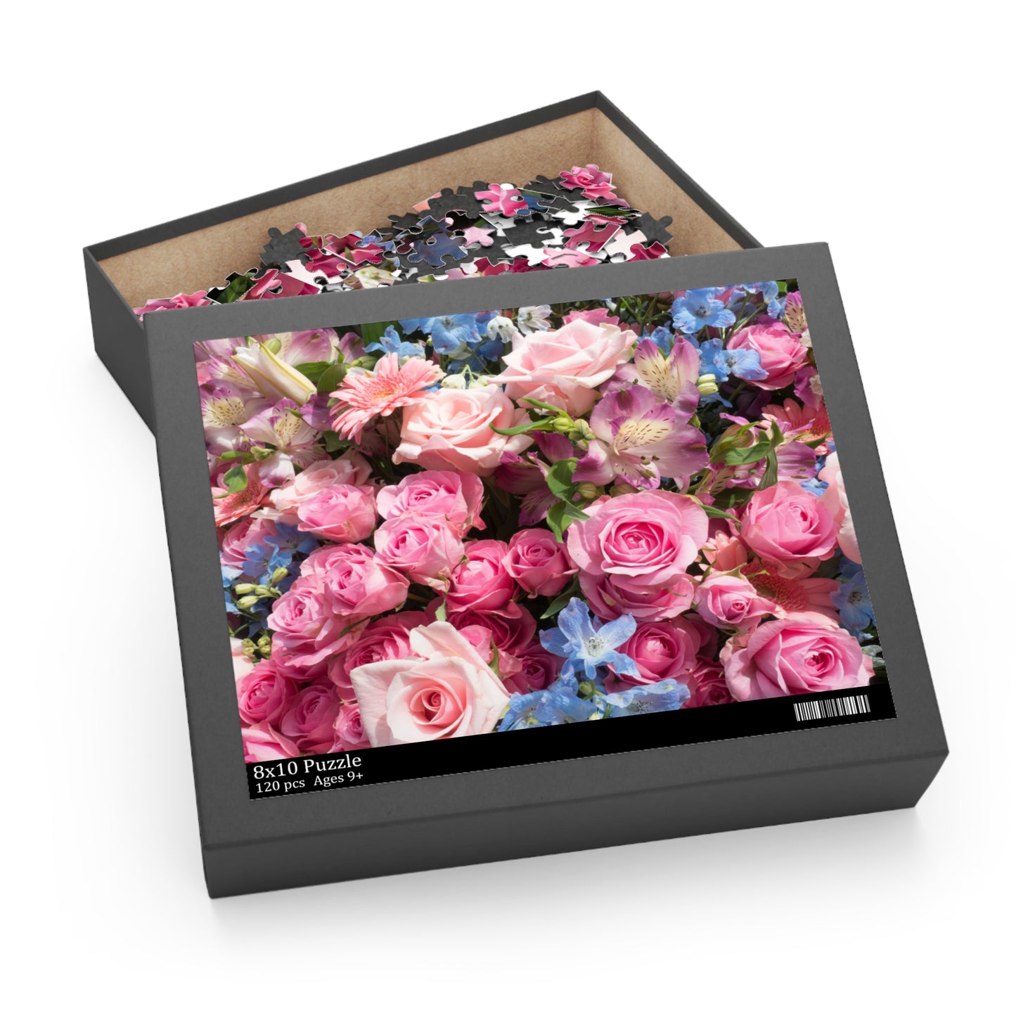 Floral Puzzle - 120 to 500-Piece Jigsaw for Relaxation and Fun