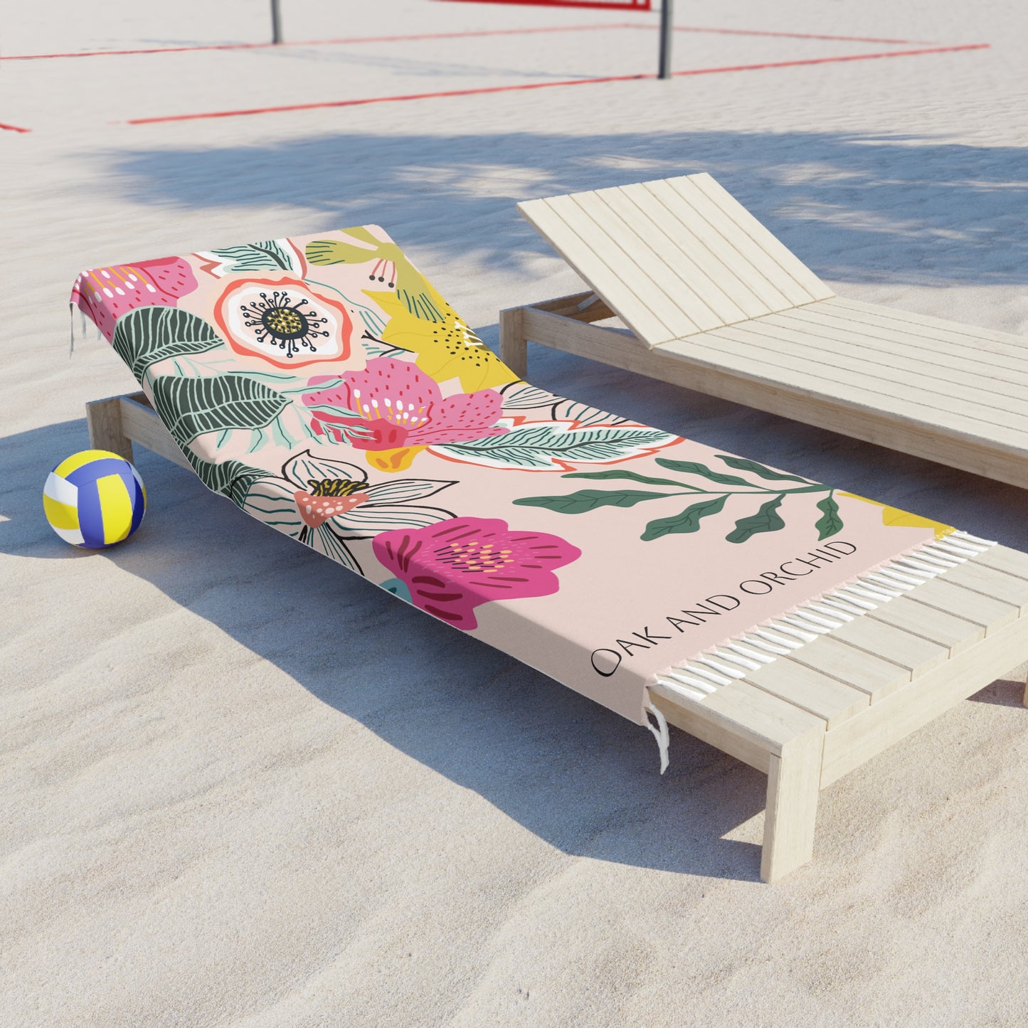 Sugar Petals - Boho Beach Towel