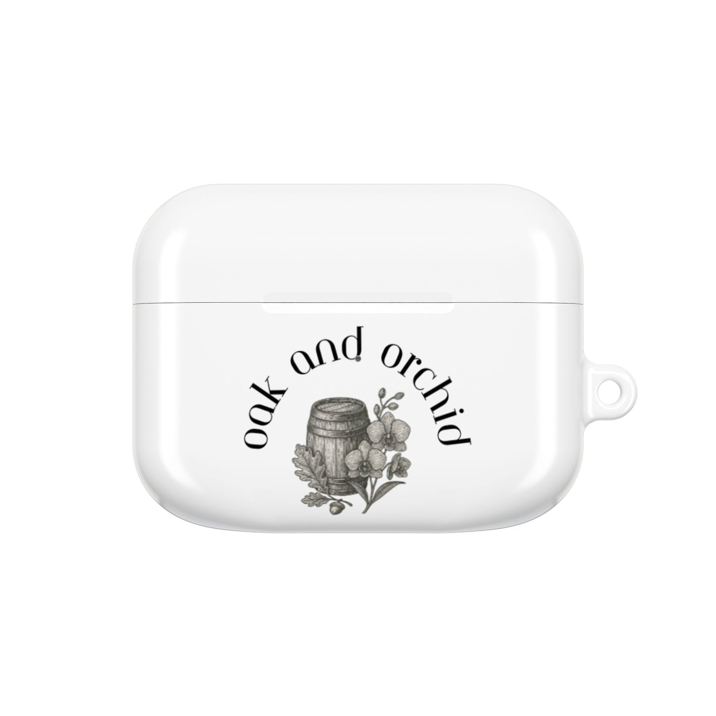 Oak and Orchid Originals - Chic Floral AirPod Cases - Stylish Earbud Covers for Plant Lovers, Gifts for Her, Unique Accessory, Oak and Orchid Design