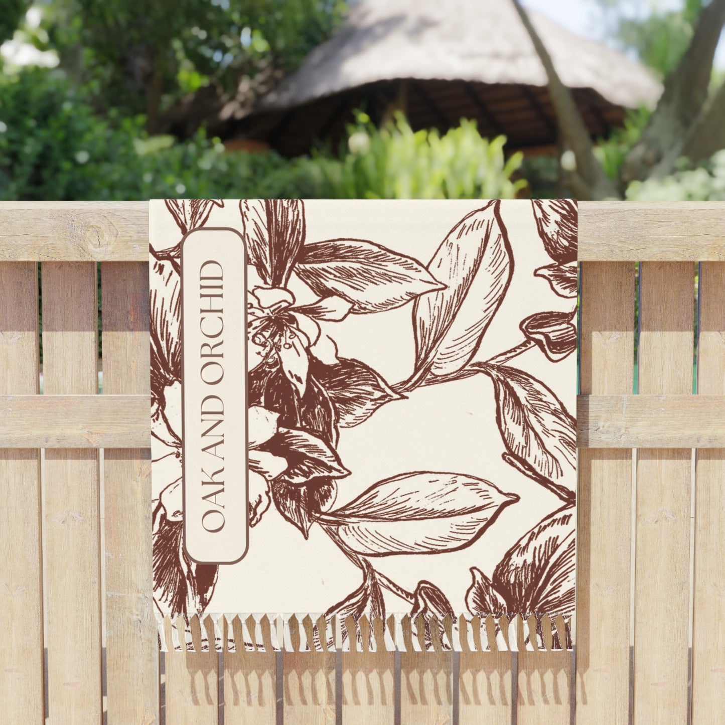 Ivory Ink - Boho Beach Towel