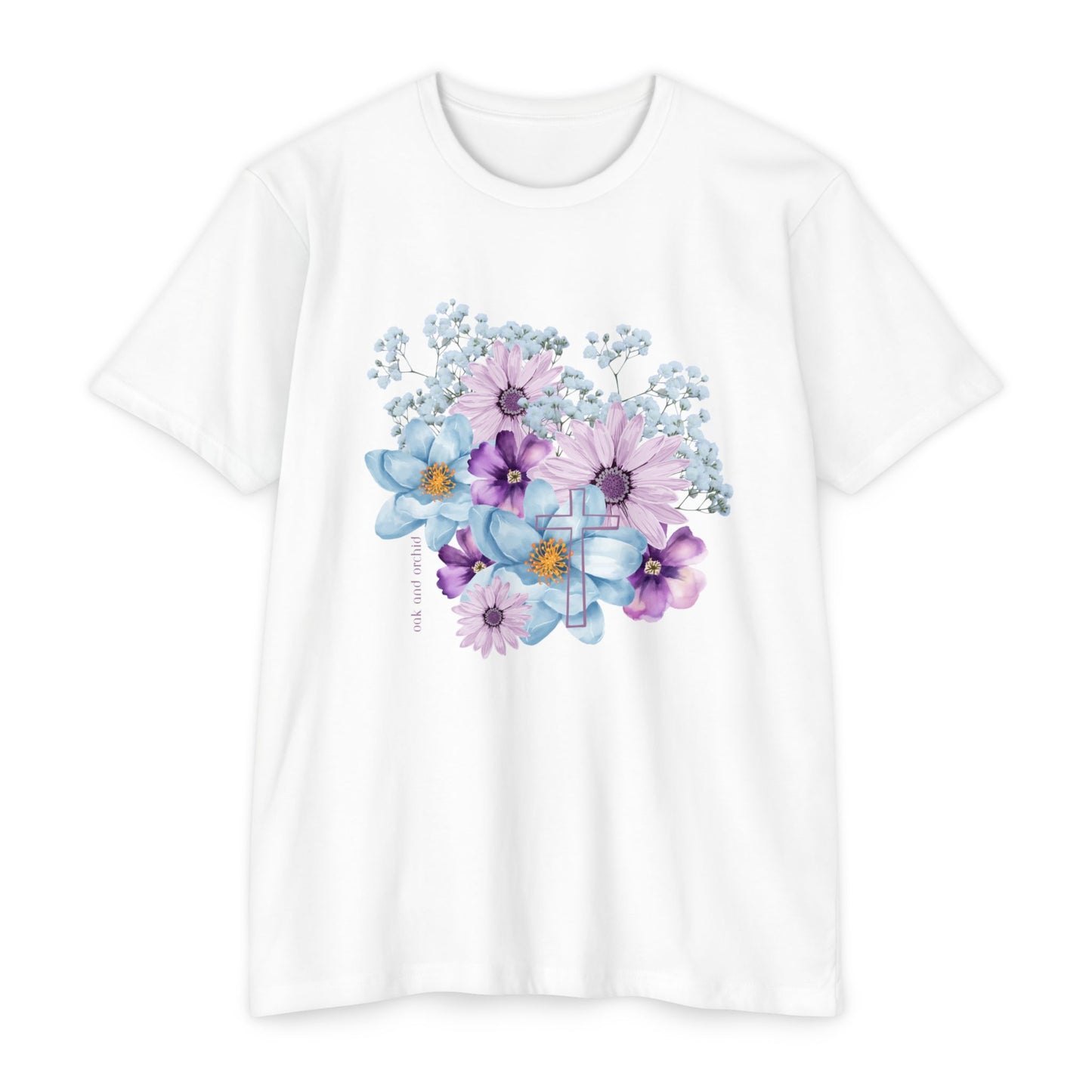 Fields of Mercy - Floral Christian Comfort T-Shirt