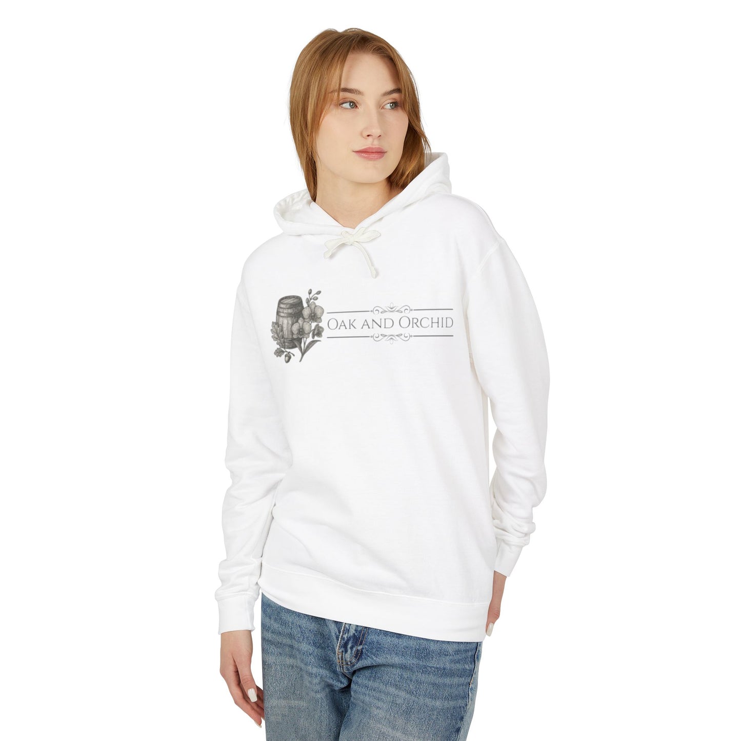 Oak and Orchid Originals - Lightweight Hooded Sweatshirt