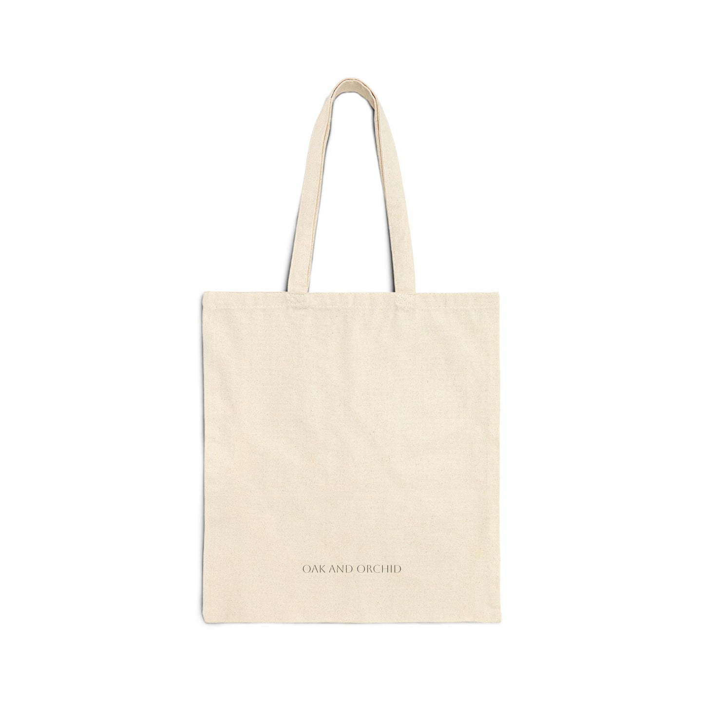 Summer 2025 - Orchard Bloom - Canvas Tote Bag with Inspirational Nature Design, Eco-Friendly Shopping Bag, Gift for Nature Lovers, Camping Accessory, Everyday Tote