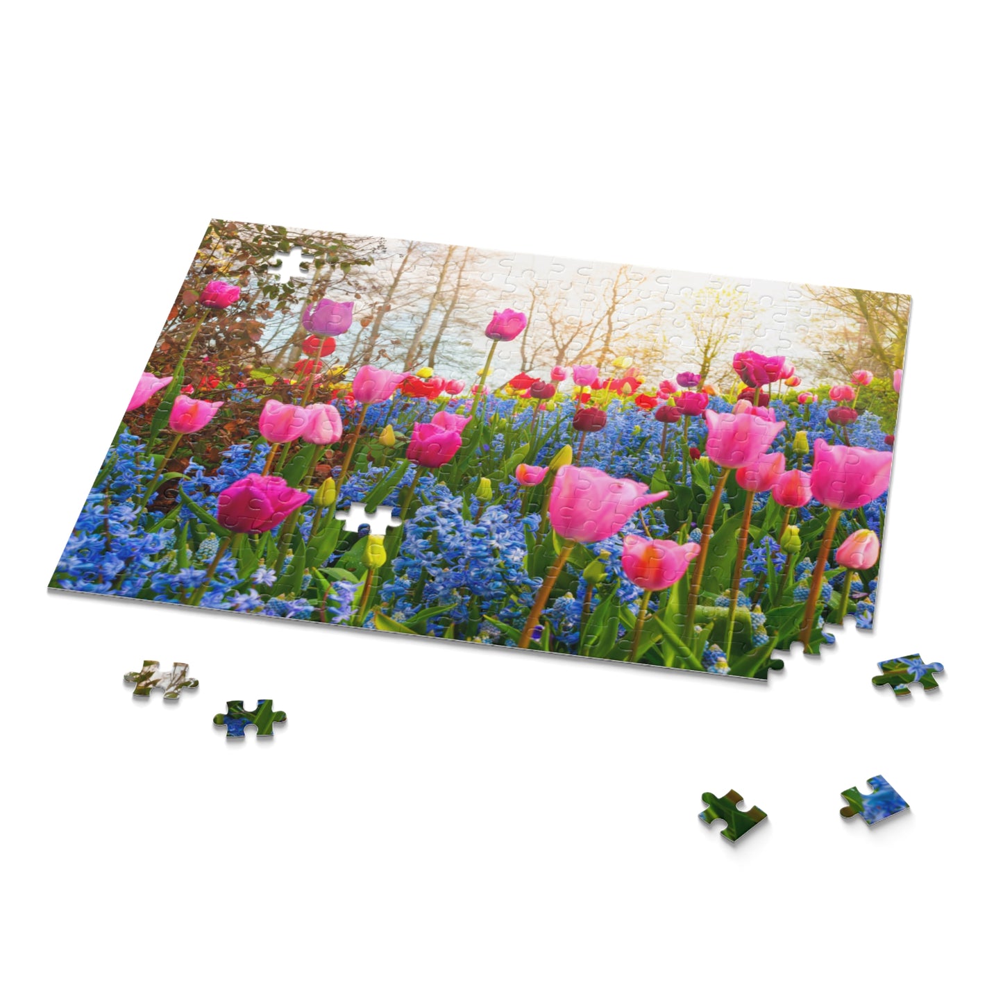 Spring Floral Puzzle Art - 120, 252, 500-Piece Jigsaw