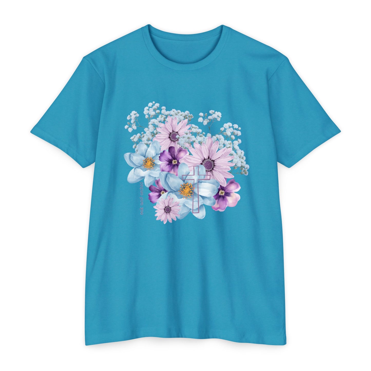 Fields of Mercy - Floral Christian Comfort T-Shirt