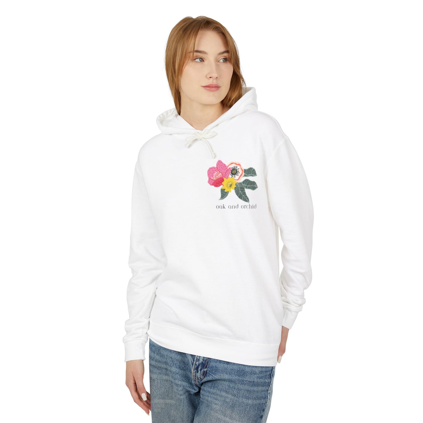 Sugar Petals - Lightweight Hooded Sweatshirt