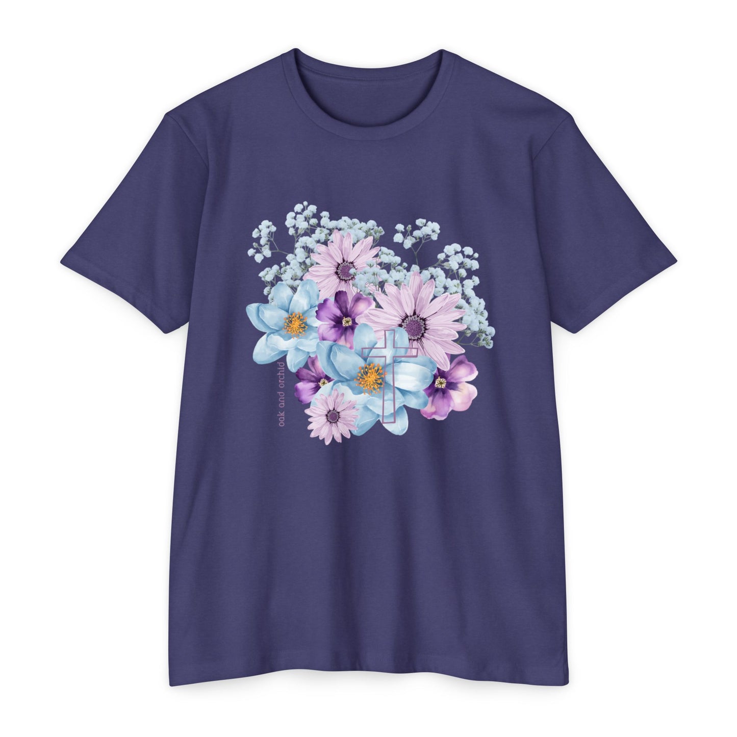 Fields of Mercy - Floral Christian Comfort T-Shirt