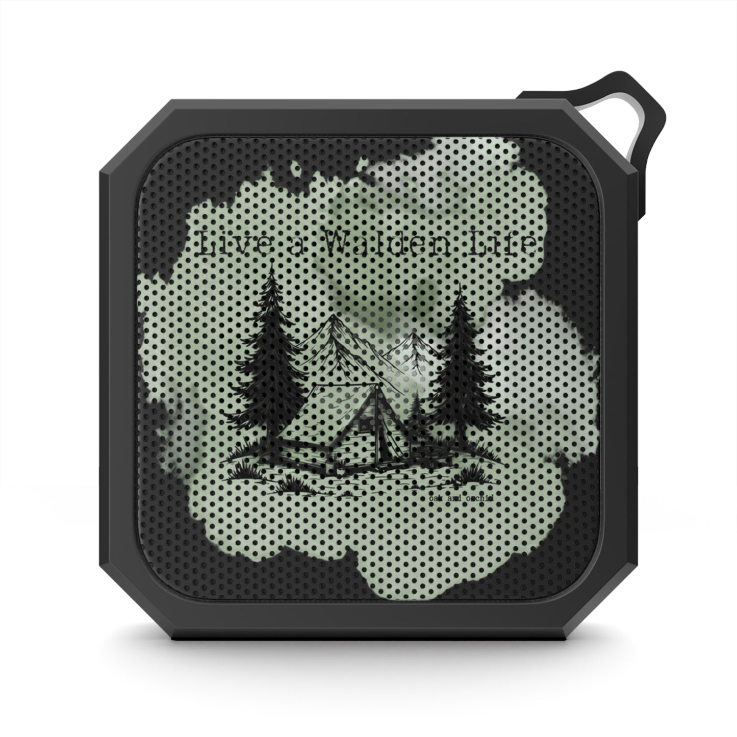 Summer 2025 - Orchard Bloom - Outdoor Bluetooth Speaker, Portable Speaker for Camping, Hiking, Travel, Music Lover Gift, Adventure Gear, Live a Wild Life