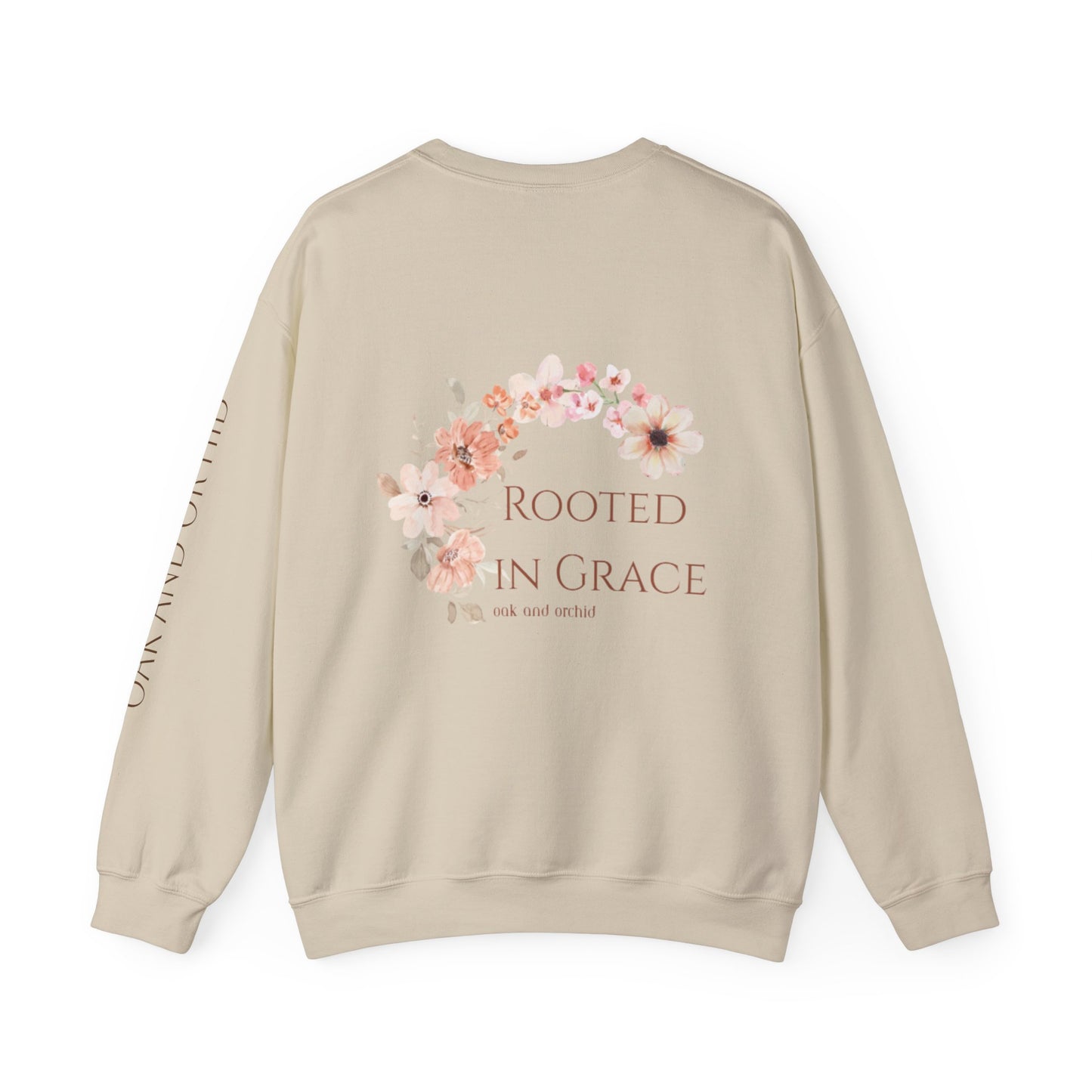 Meadow Musings - Floral Crewneck Sweatshirt - Rooted in Grace