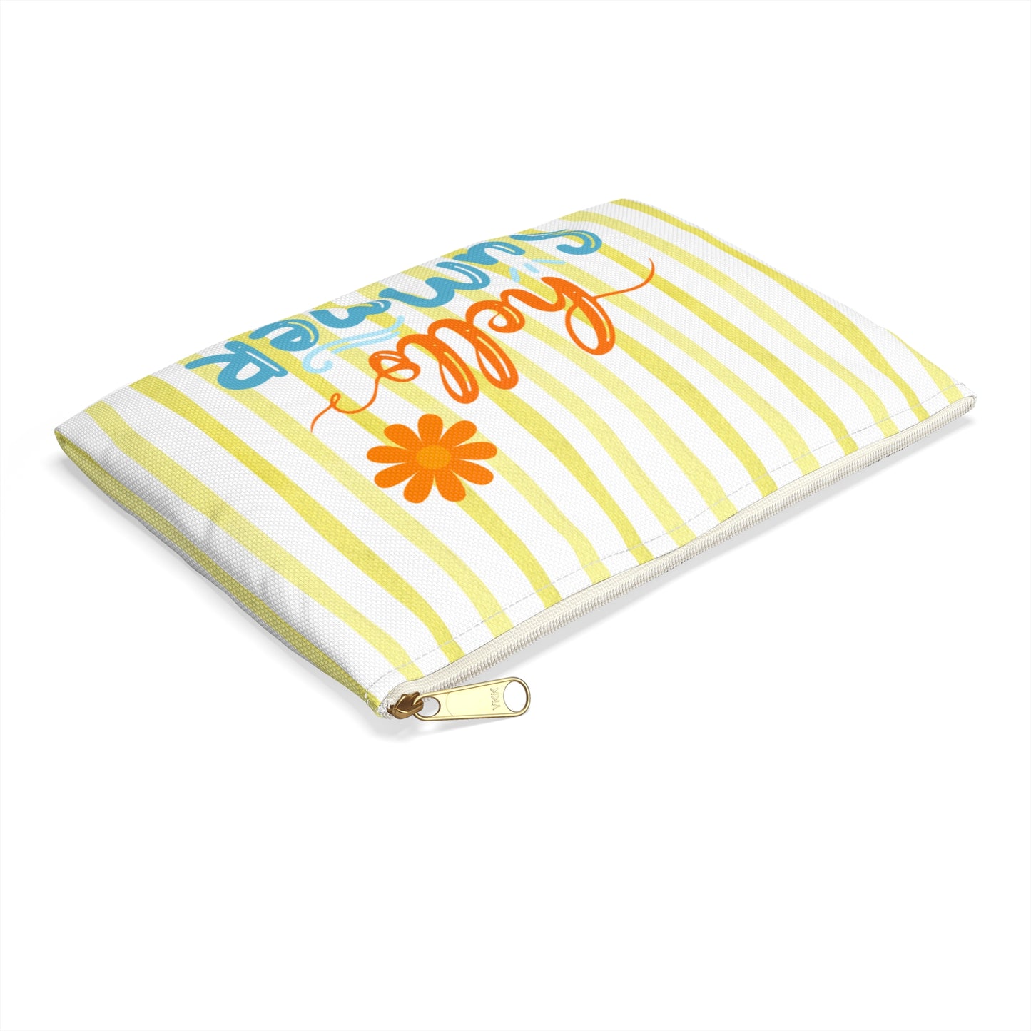 Summer 2025 - Orchard Bloom - Cute Summer Accessory Pouch - Hello Summer Design, Makeup Bag, Travel Organizer, Beach Necessities, Gift for Her