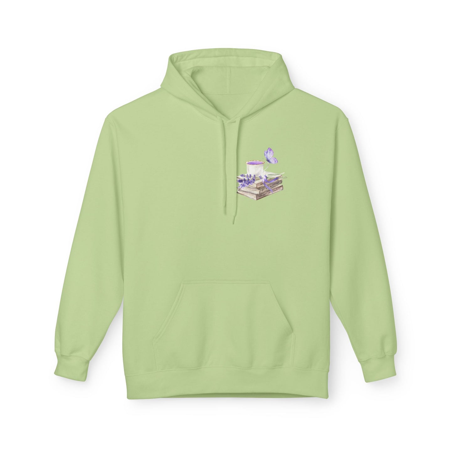 Oak and Orchid Originals - Butterfly Hoodie for Book Lovers