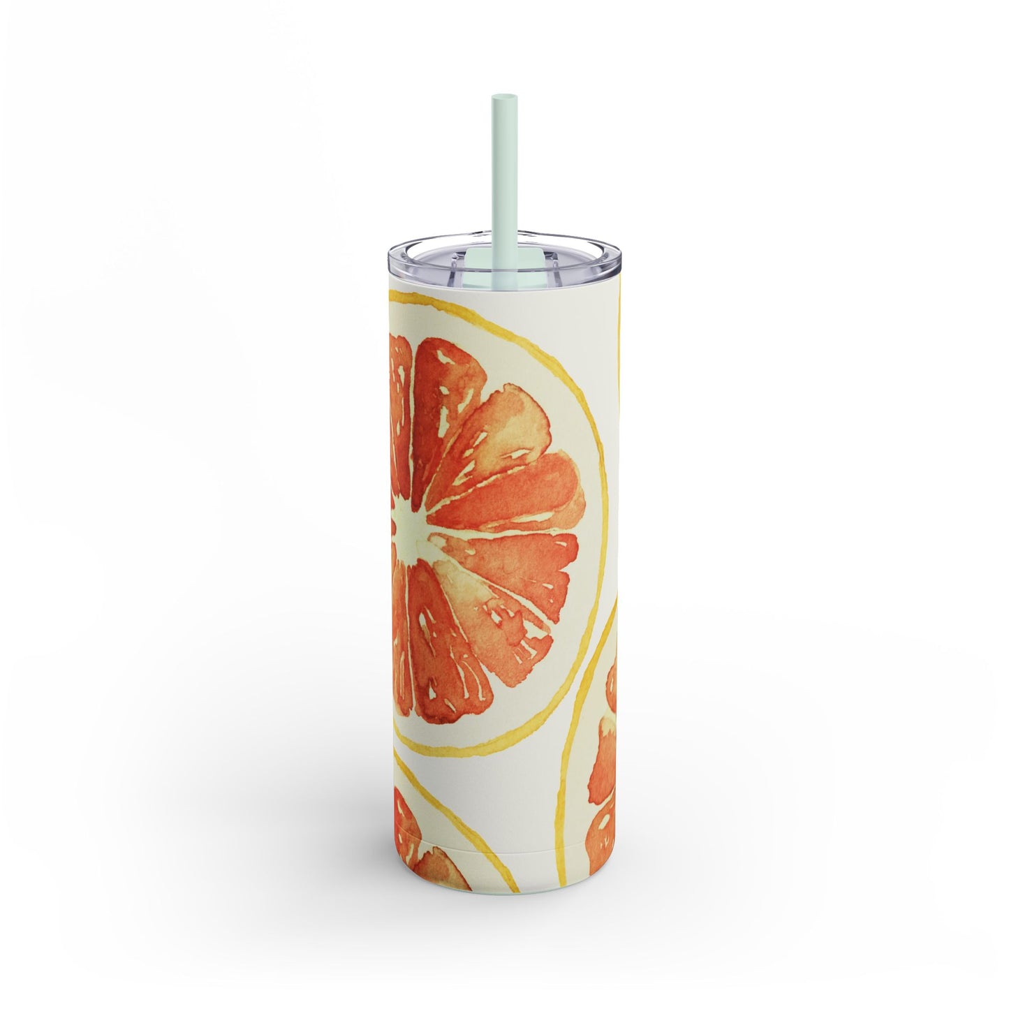 Citrus Mistress - Seaglass Maars Maker Skinny Matte Tumbler, 20oz