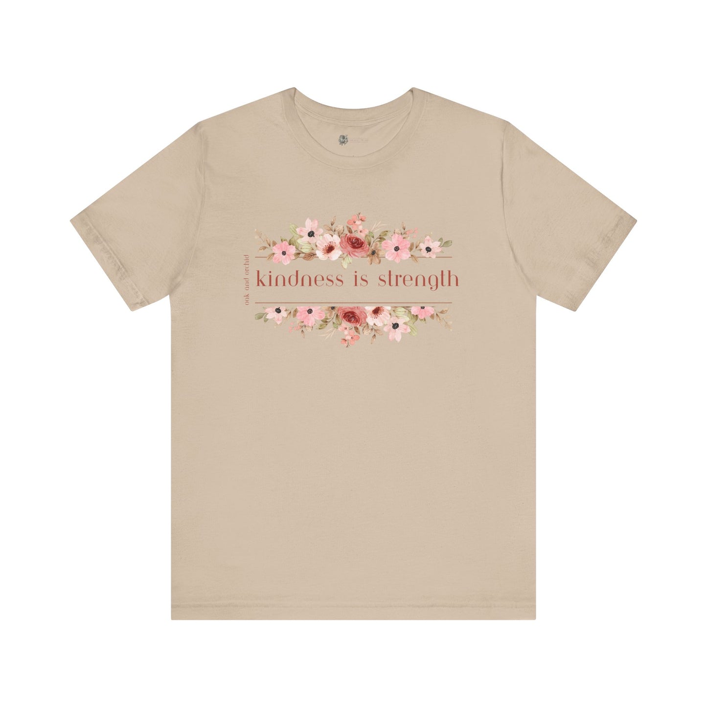 Meadow Musings - Kindness is Strength Floral Unisex Tee