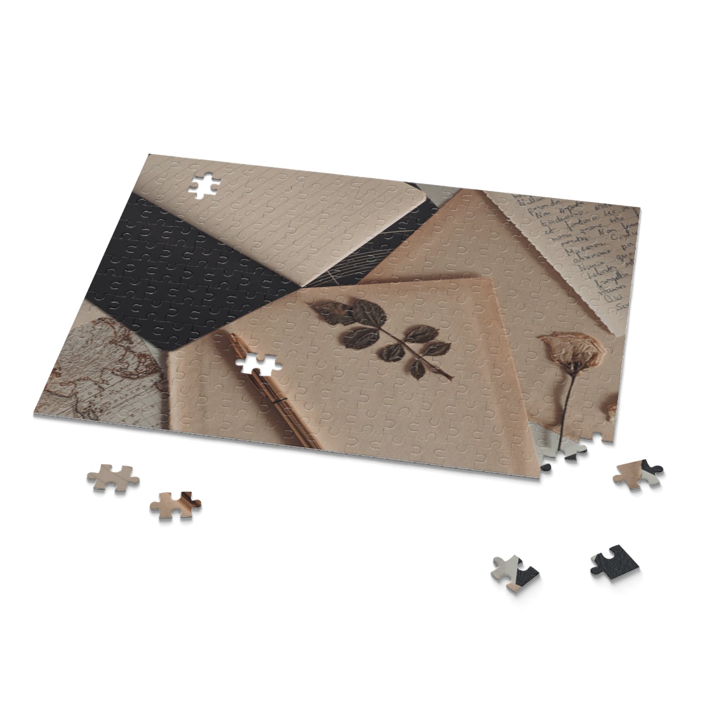 Vintage Floral Puzzle - 120/252/500 Pieces