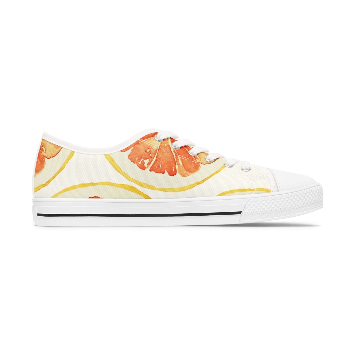 Citrus Mistress - Women's Low Top Sneakers