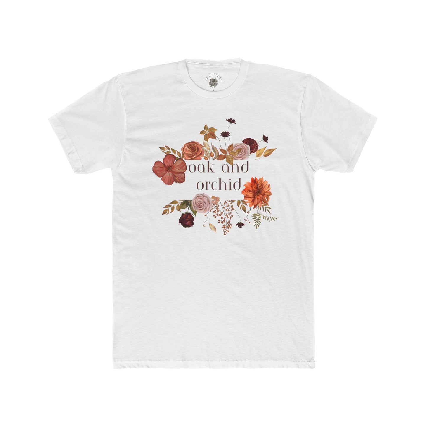 Floral Look and Hide Tee, Unisex Cotton Crew Tee, Casual Wear, Gift for Her, Spring Fashion, Mother’s Day Gift, Nature Inspired