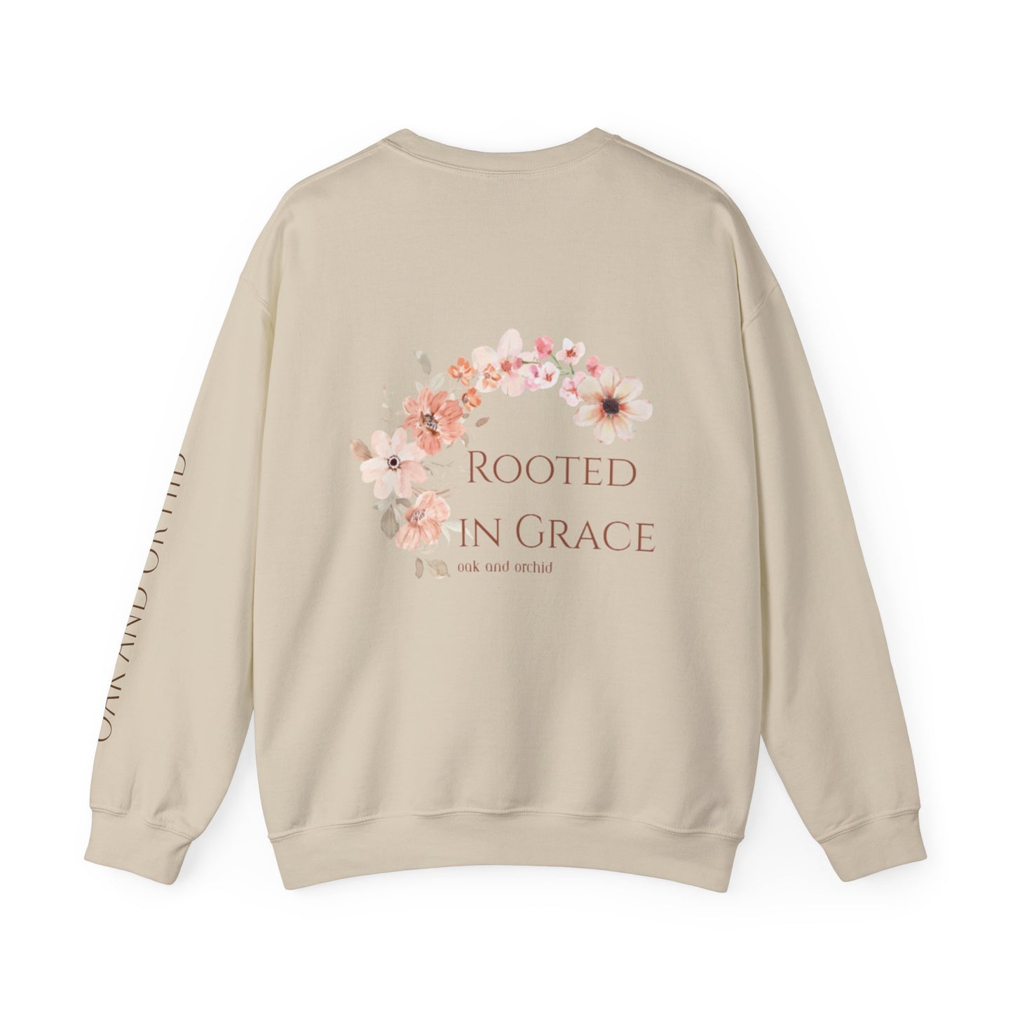 Meadow Musings - Floral Crewneck Sweatshirt - Rooted in Grace