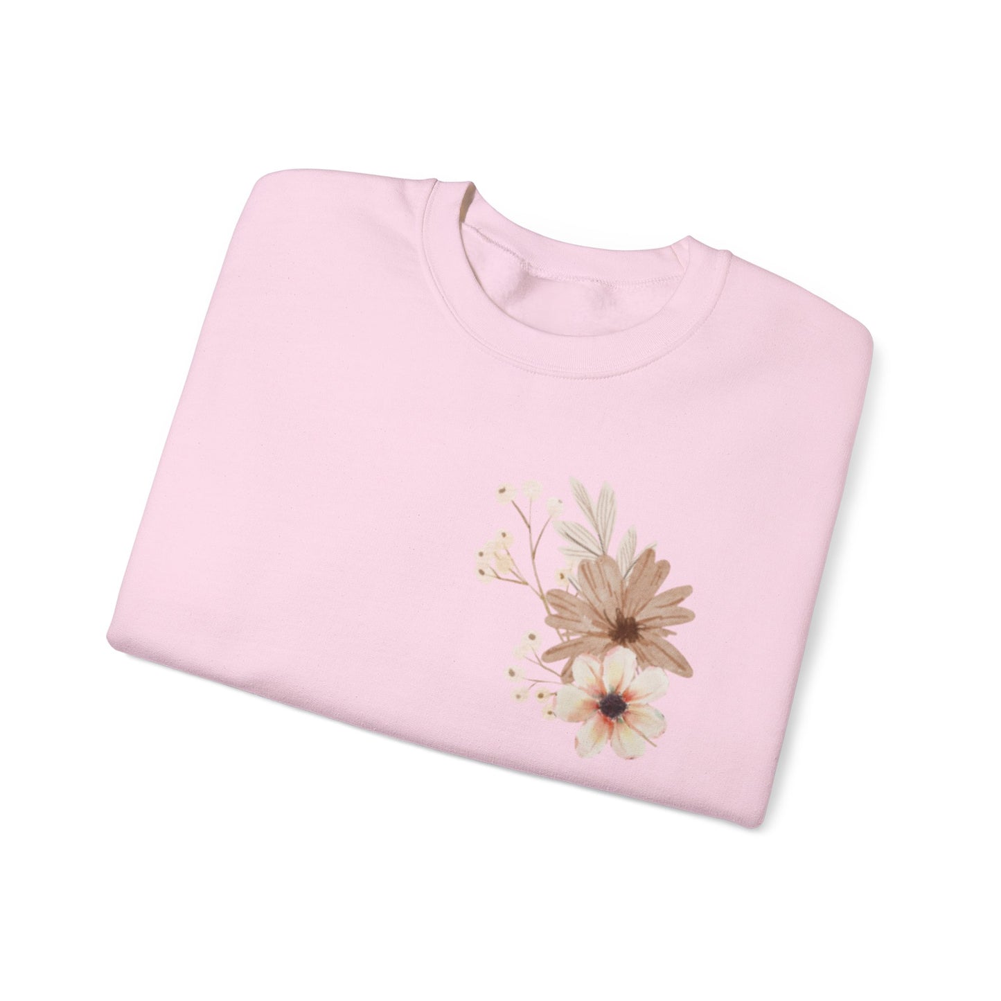Meadow Musings - Floral Crewneck Sweatshirt - Rooted in Grace