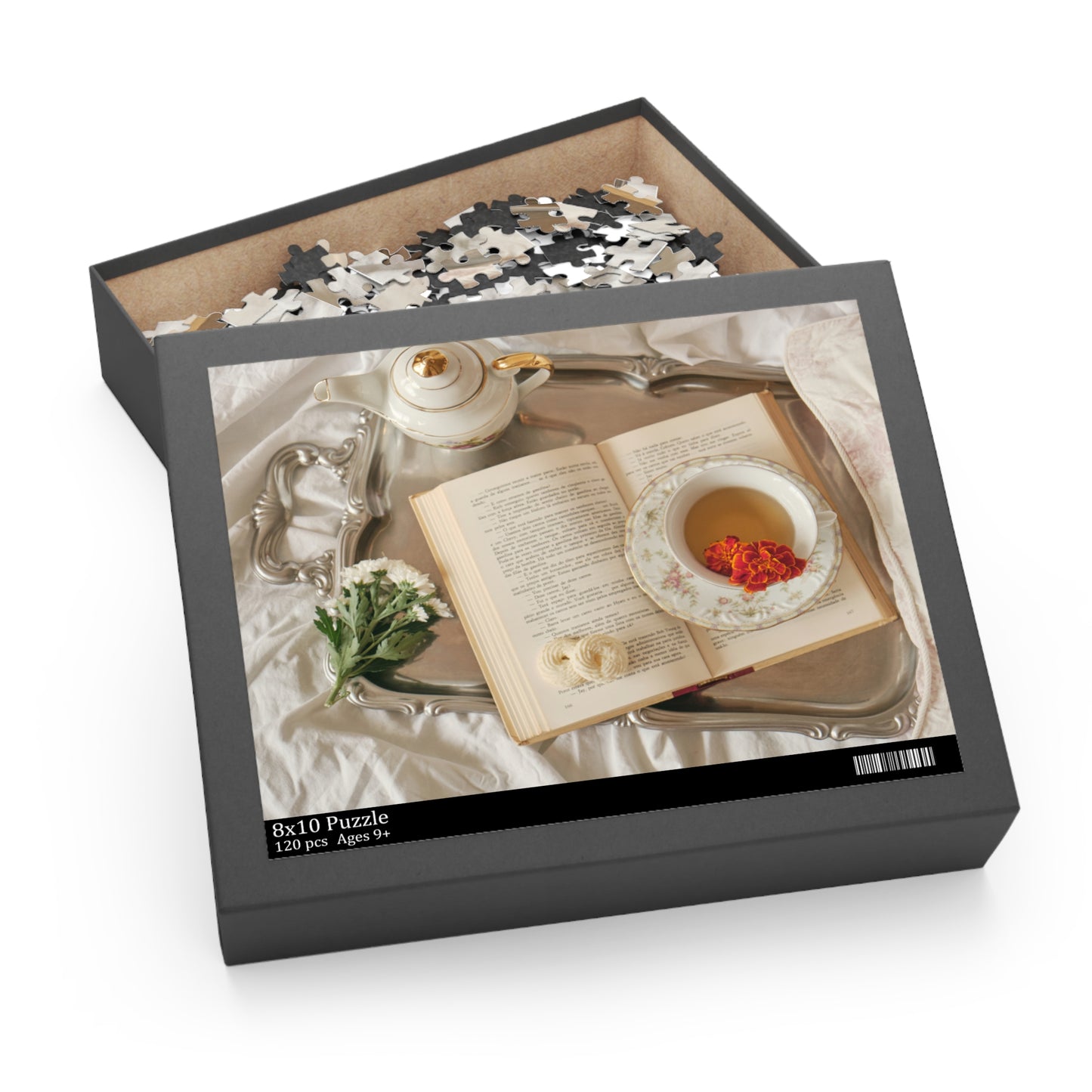 Cozy Afternoon Tea Puzzle - 120, 252, 500-Piece Options