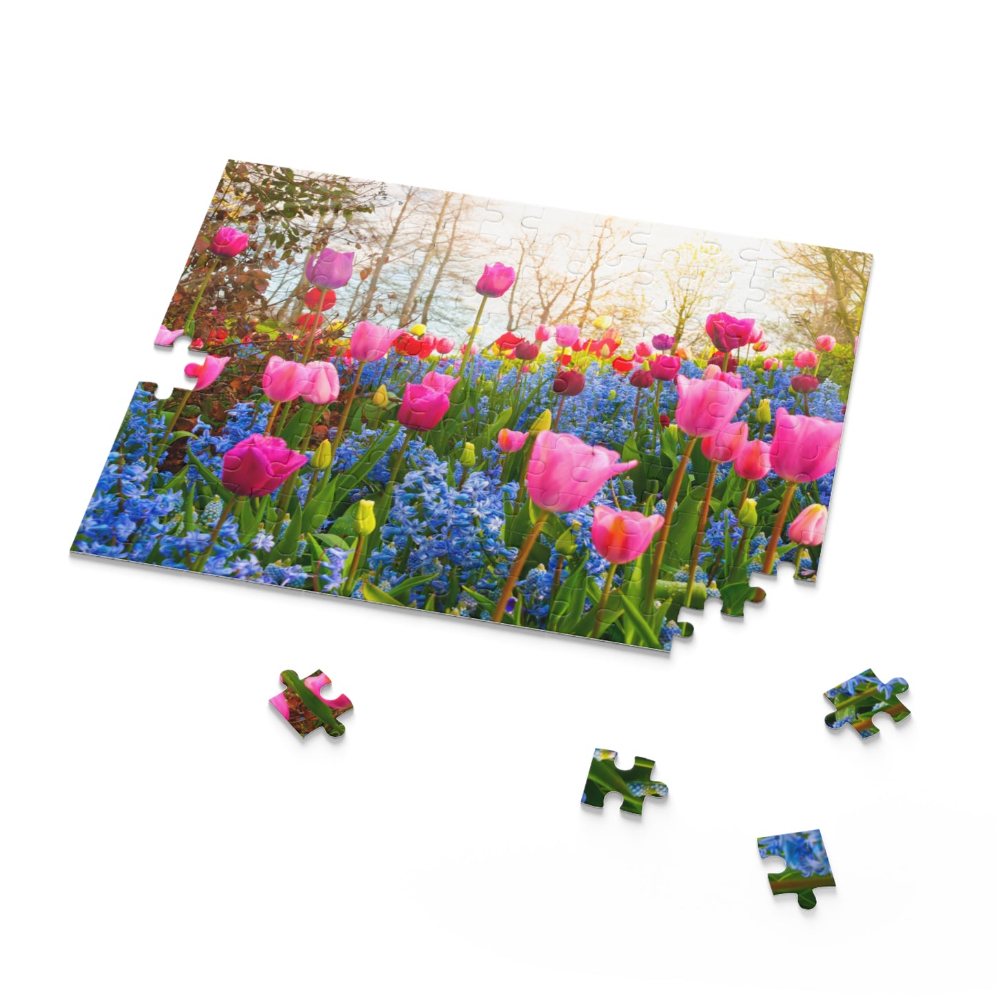Spring Floral Puzzle Art - 120, 252, 500-Piece Jigsaw