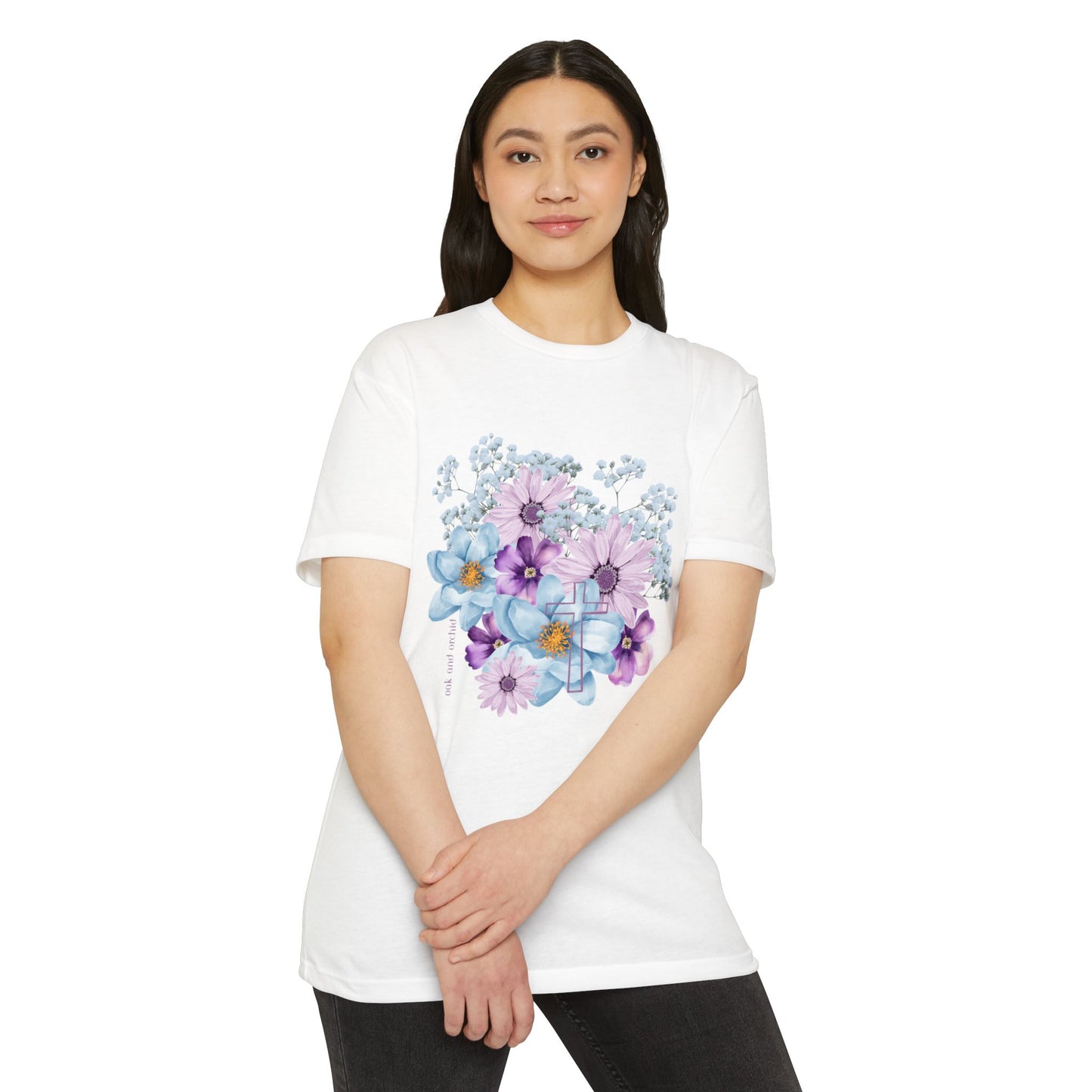 Fields of Mercy - Floral Christian Comfort T-Shirt