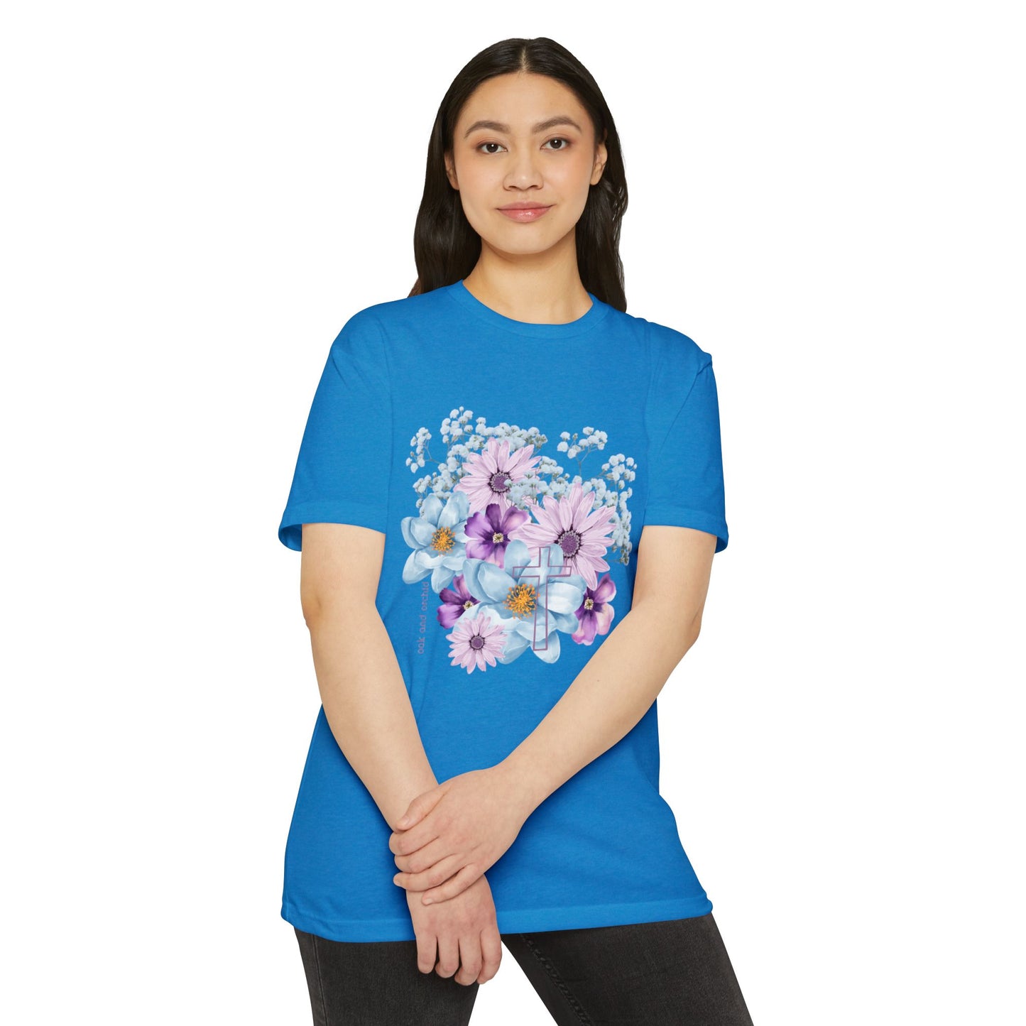 Fields of Mercy - Floral Christian Comfort T-Shirt