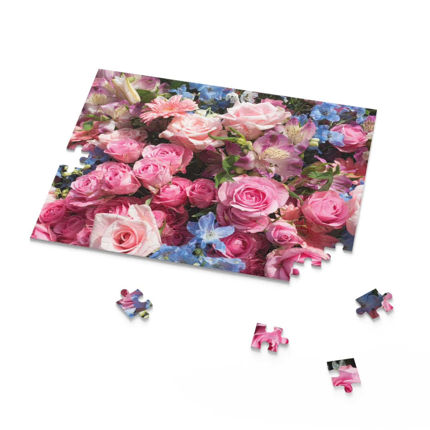 Floral Puzzle - 120 to 500-Piece Jigsaw for Relaxation and Fun
