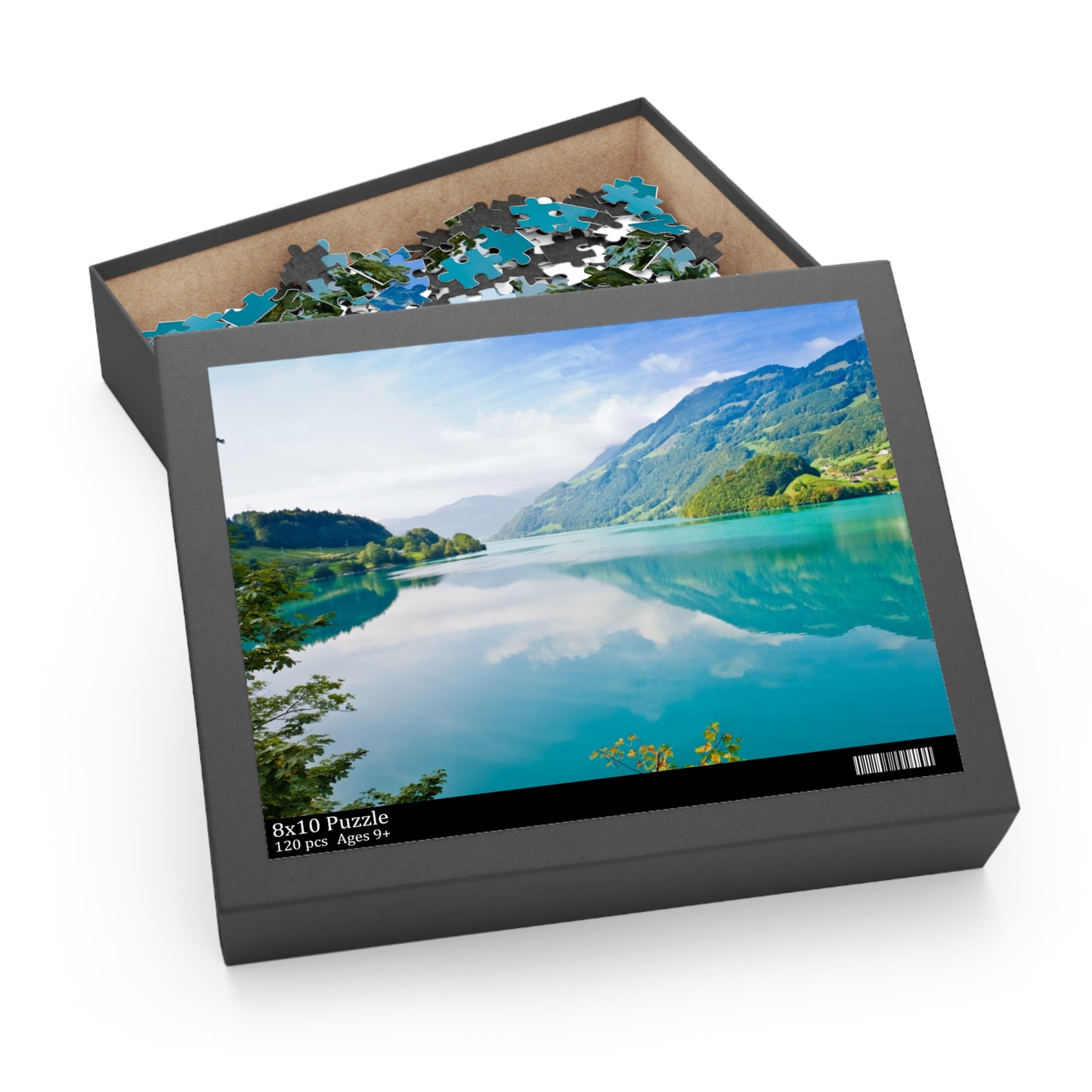 Tranquil Lake Puzzle - 120, 252, 500-Piece Options