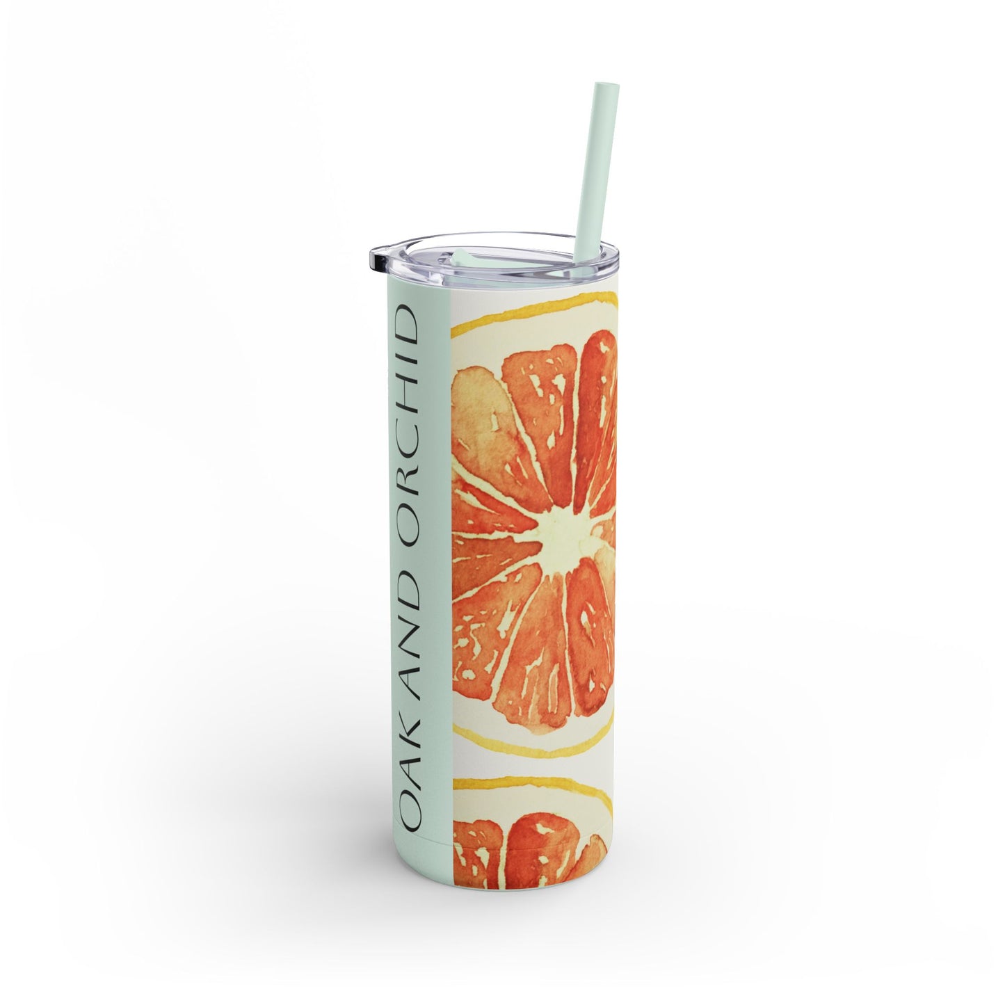 Citrus Mistress - Seaglass Maars Maker Skinny Matte Tumbler, 20oz