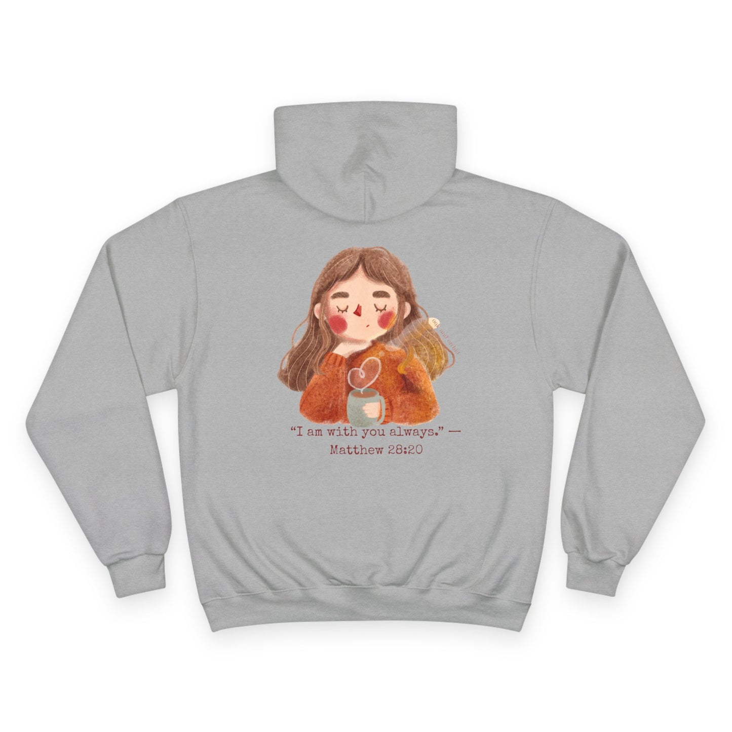 Cozy Champion Hoodie - Soft, Artistic, Inspirational Sweatshirt for Everyday, Gift for Friends, Family, Birthdays